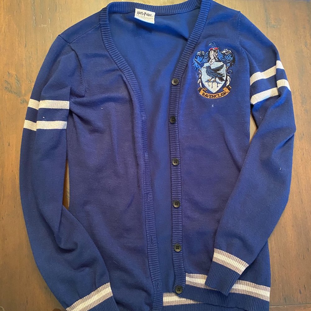 Harry Potter Blue Ravenclaw Cardigan Size XS